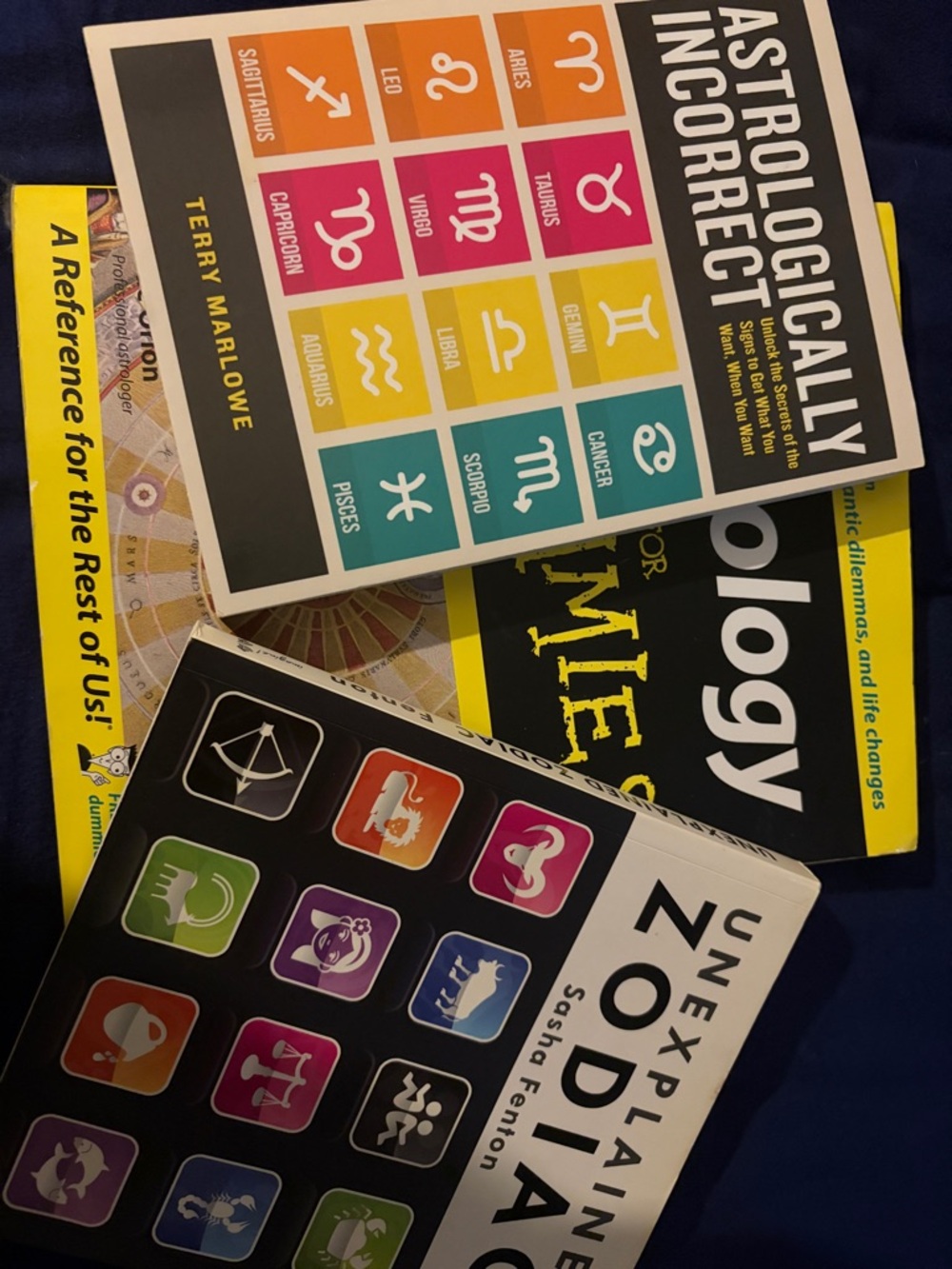 Unexplained Zodiac, Zodiac for Dummies and more books